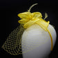 Yellow Ladies Races Weddings Party Fascinator Headband