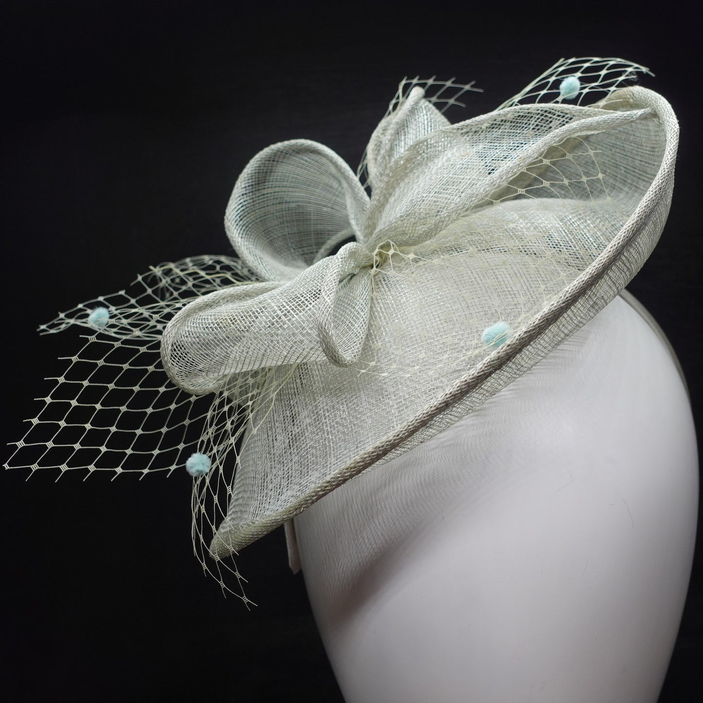 Pastel Green Ladies Occasions Races Weddings Fascinator Headband