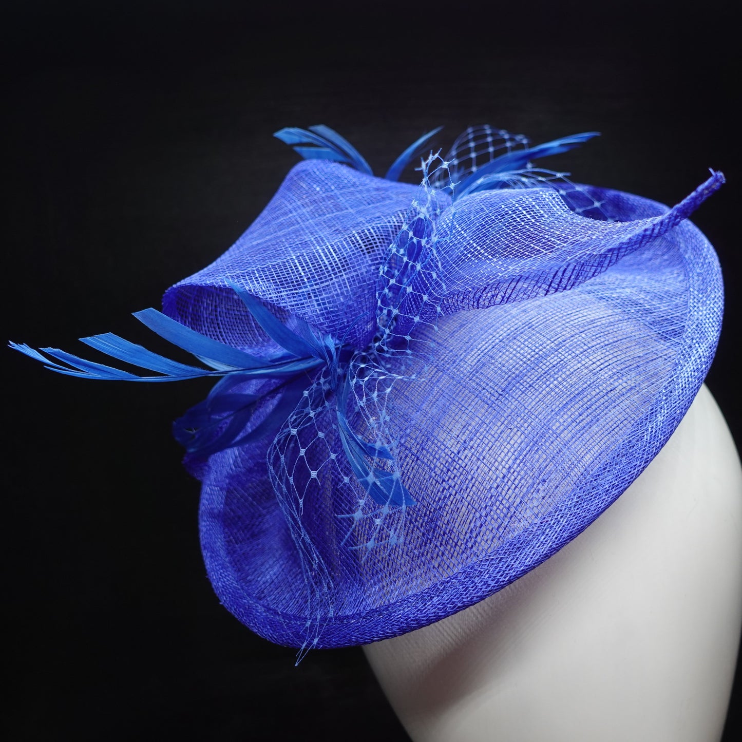 Blue Ladies Occasions Races Weddings Fascinator Headband