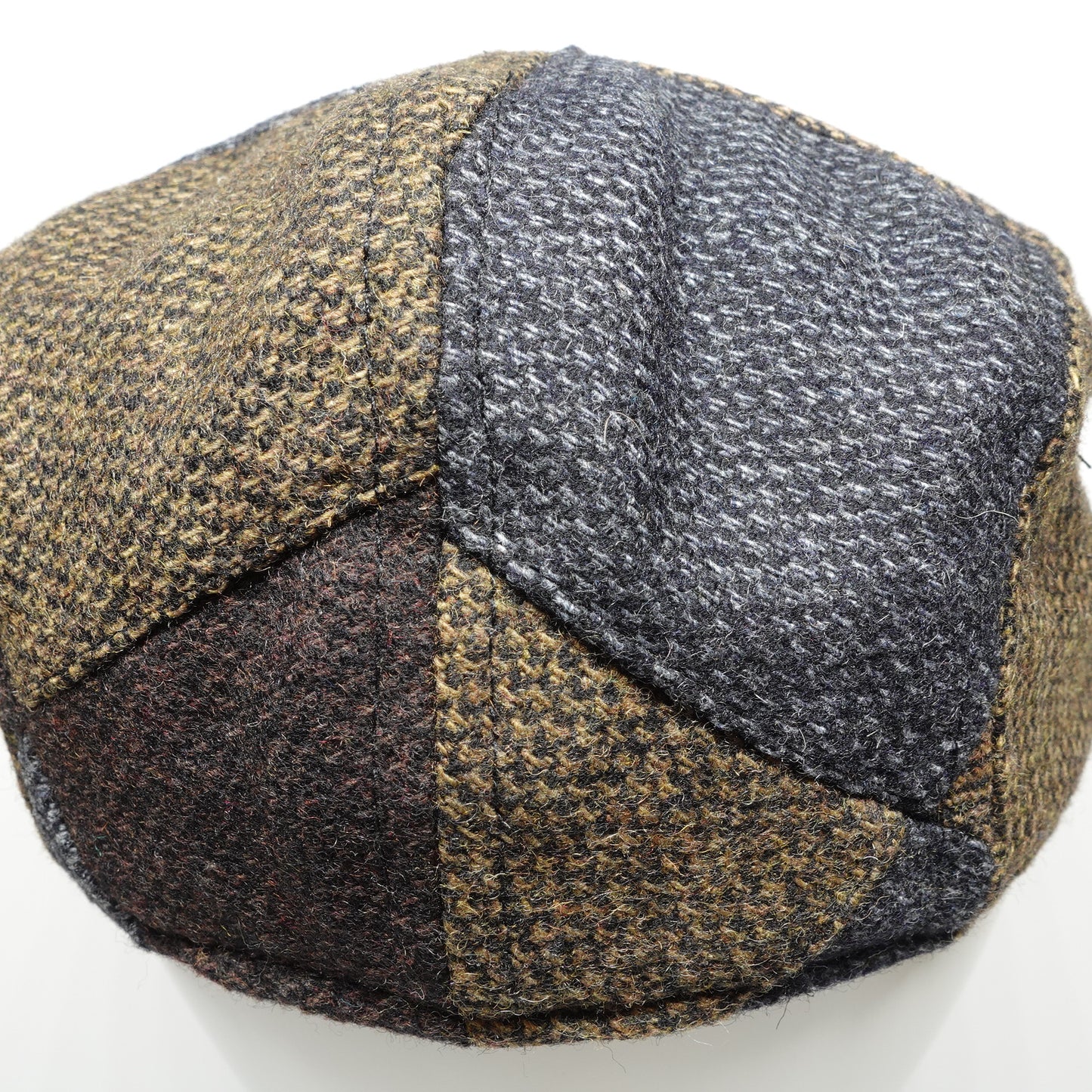 Spring Summer Flat Cap Patchwork Style  1160