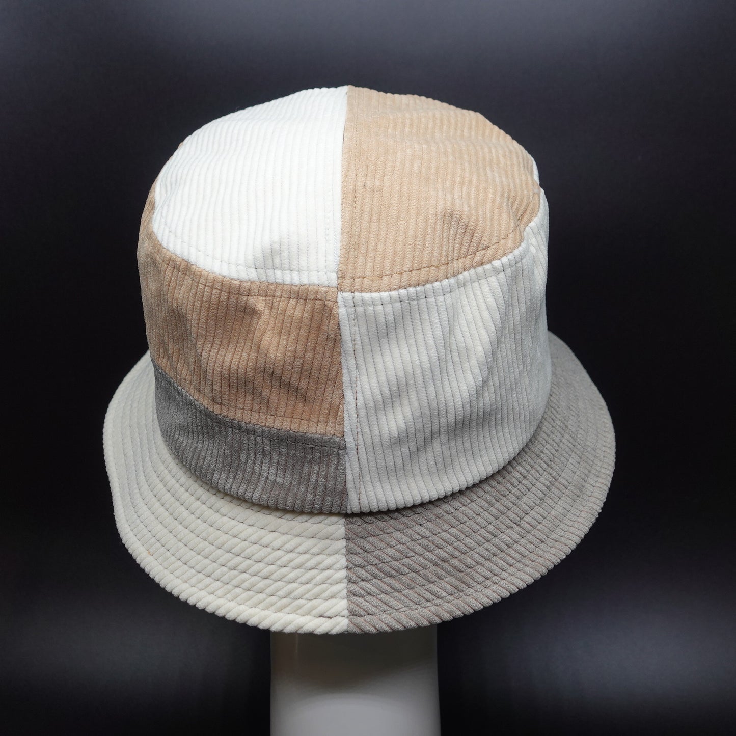 Unisex Outdoor Bucket Hat - 3-colour Splicing Trendy Hat