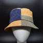 Unisex Outdoor Bucket Hat - 3-colour Splicing Trendy Hat
