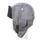 Unisex Weathered Cotton Trapper Hat warm light weight polar fleeces lining and ear cover 1159