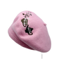Kids Wool Beret 10" with Embroidery (3 - 8 years) FE0003